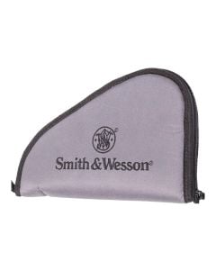 Smith & Wesson M&P Defender Single Padded Handgun Case, Small (Gray)
