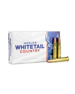 Nosler Whitetail Country 30-30 Winchester 150 Gr RN Solid Base (Box)