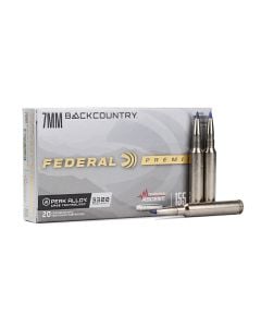 Federal Premium Terminal Ascent 7mm Backcountry 155 Gr Polymer Tip (Box)