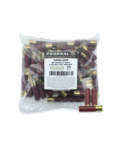 Federal Hi-Brass Game Load 28 Gauge 2.75" 1 oz 6 Shot Storm-Exposed B Grade Ammo 50 Rounds