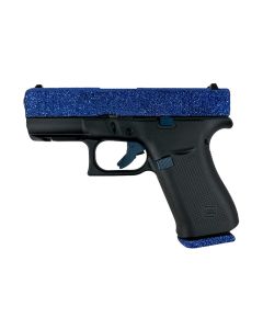 Glock G43X Slim Sub-Compact 9mm 3.41" 10+1 (Black / Navy Blue Glitter)