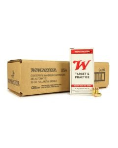 Winchester .380 ACP 95 Grain FMJ (Case)