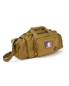 RTAC Range Bag w/ Velcro Pistol Retention System, Medium (Tan/FDE)