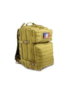 RTAC Large Lasercut MOLLE Backpack w/ Holster (Tan)