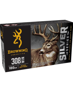 Browning Ammo 308 Winchester 180 Gr Plated Soft Point (Box)