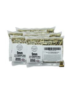 Sportsman's Select Remanufactured 9mm 115 Gr FMJ (1000 Rounds)