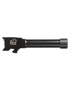 Tapco 9mm Threaded Barrel for Glock 43/43x Black Stainless Steel