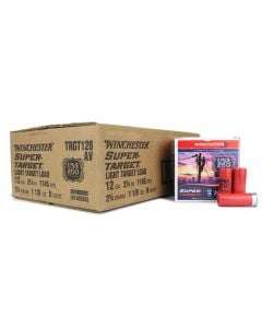 Winchester Super Target 12 Ga 2-3/4" 1-1/8 Oz No.8 Shot Light (Case)