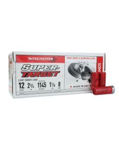 Winchester Super Target 12 Gauge 1 oz #8 Shot (Box)