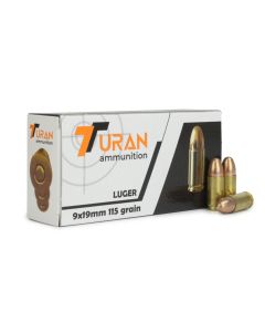 Turan 9mm 115 Gr FMJ (Box)