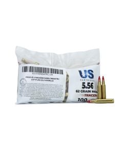 US Cartridge 5.56 62 Gr M856 Tracer (100 Rounds)