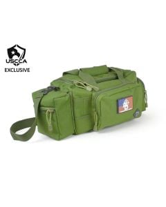 USCCA Exclusive RTAC Range Bag w/ Pistol Retention System, Medium (Green)