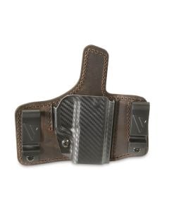 Versacarry Insurgent Deluxe IWB/OWB Holster, Right Hand, Fits Sig P365 (Black/Brown)