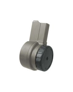 Warrior Systems W-15 AR-15 223/5.56 50rd Drum Magazine (Gray)