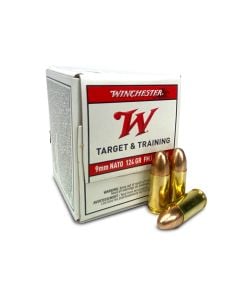Winchester Target & Training 9mm NATO 124 Gr FMJ