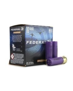 Federal Speed-Shok 16 Gauge 2.75" 15/16 oz 2 Shot (Box)