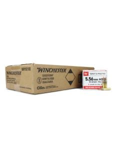 Winchester USA M193 5.56x45mm NATO 55 Gr FMJ (Case)