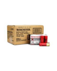 Winchester Super-X 12 Gauge 2.75" 1-1/2oz Copper Plated 5 Shot (Case)