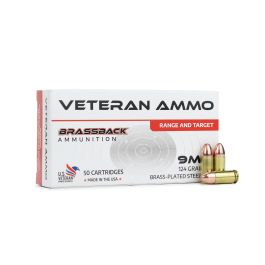 Hyperion Munitions Veteran Ammo 9mm 124 Gr FMJ | Ammunition Depot