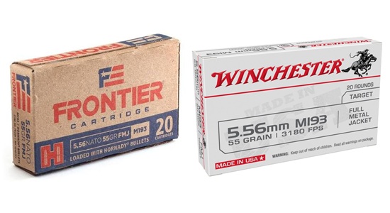 223 Rem 55gr FMJ (M193)