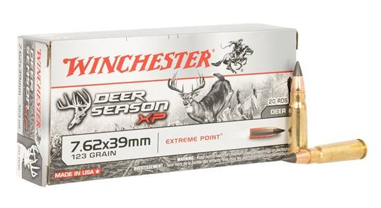 7.62x39 Winchester Deer Season XP 123gr