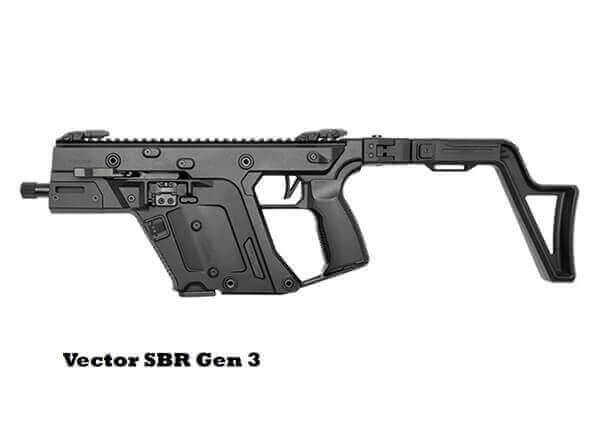 Kriss Vector SBR Gen 3 Rifle