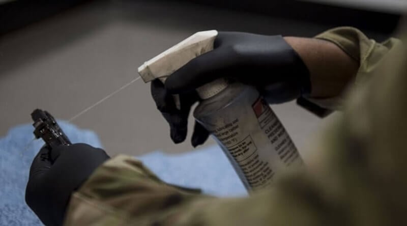 Cleaning Rust from a Firearm