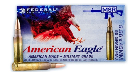 Federal American Eagle XM193 55gr FMJ