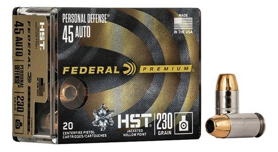 Federal Premium HST .45 ACP 230gr JHP