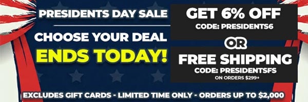 2026 Guns & Ammo Presidents Day Sale