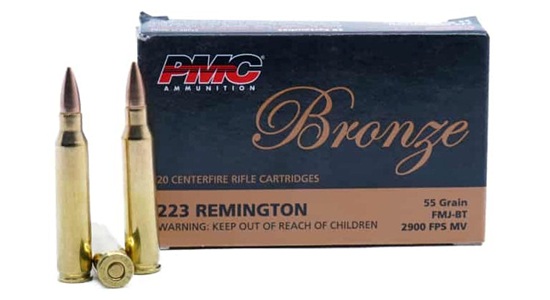 PMC Bronze 223 55gr FMJ (M193 spec)