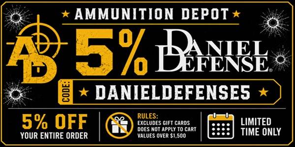 Daniel Defense 5% Off Code