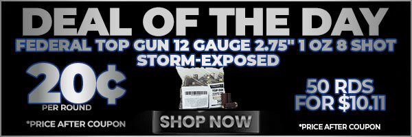 Federal Top Gun 12GA Storm-Exposed Ammo