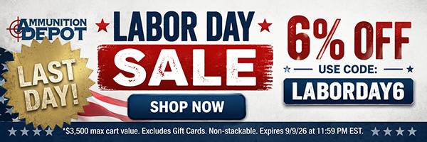 Labor Day 2026 Ammo Sale