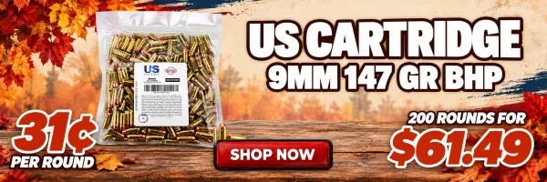 Deal of the Day: US Cartridge 9mm 147 Grain BHP Ammo