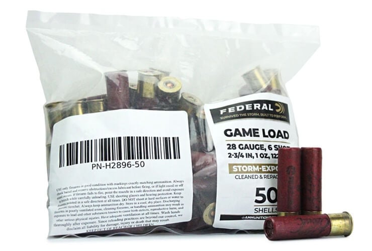 Storm Exposed Federal 28GA Shotgun Ammo