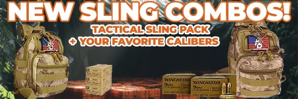 Ammunition + TacSling Bag Combo Sale