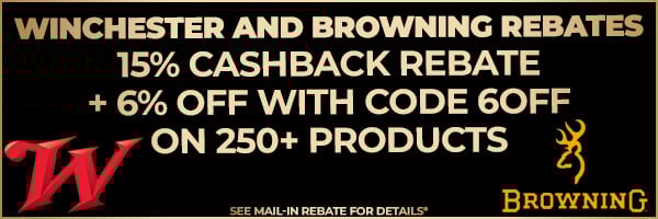 Winchester and Browning Ammo Holiday Rebate